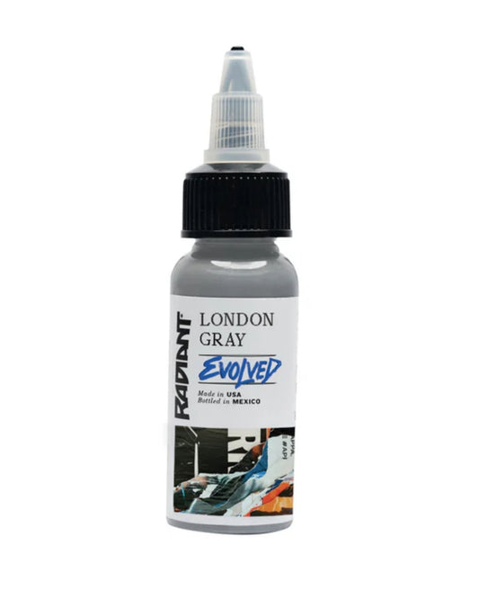 Radiant Colors - Evolved - Tattoo Farbe - London Gray 30 ml