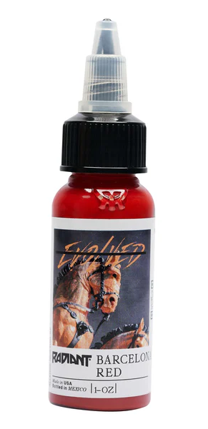 Radiant Colors - Evolved - Tattoo Farbe - Barcelona Red 30 ml