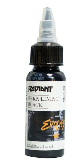 Radiant Colors - Evolved - Tattoo Farbe - Bern Lining Black