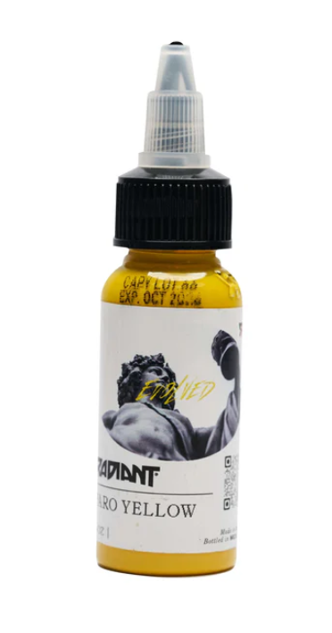 Radiant Colors - Evolved - Tattoo Farbe - Faro Yellow 30 ml