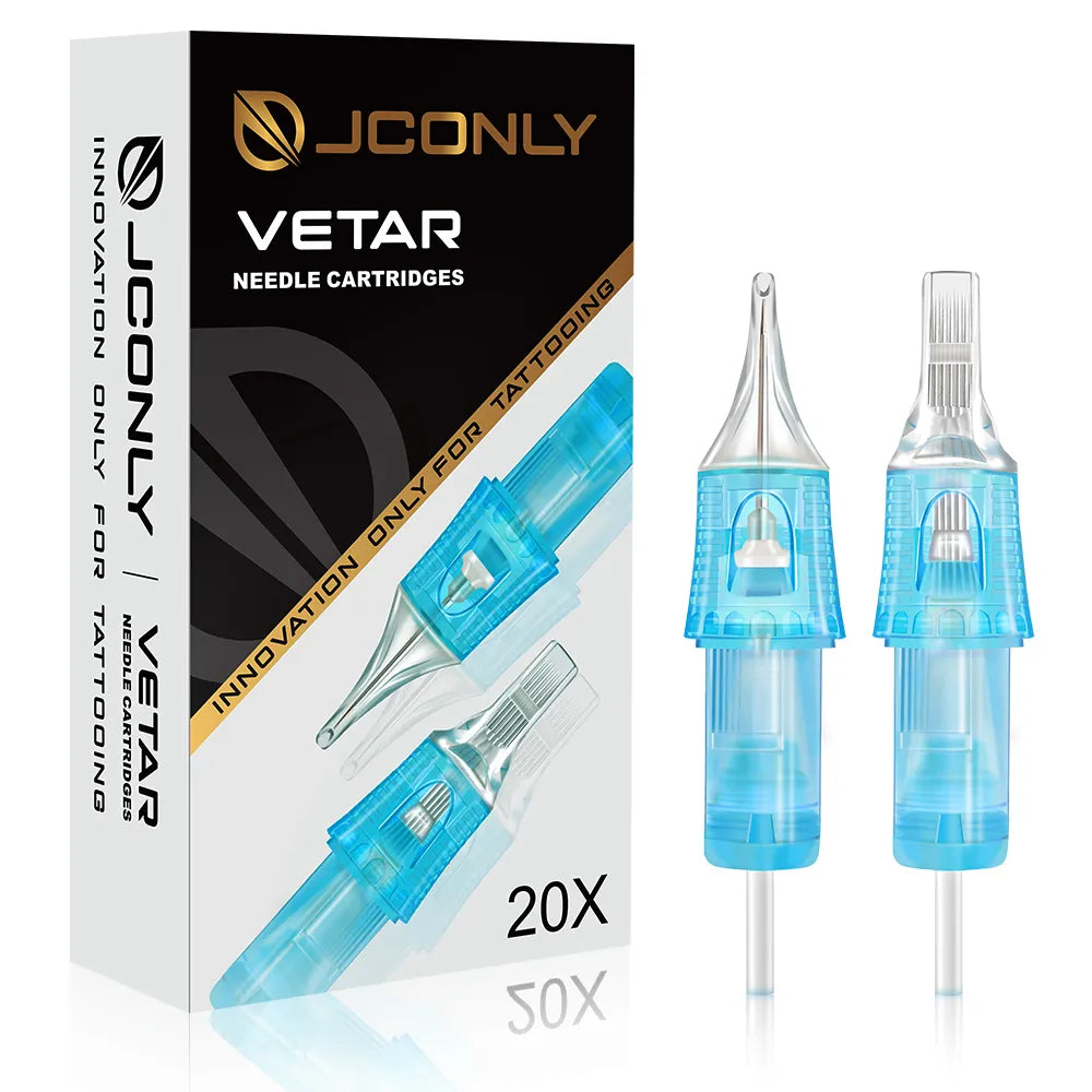 JCONLY VETAR iğne kartuşları - Yuvarlak Astar 10 - 0,30 mm