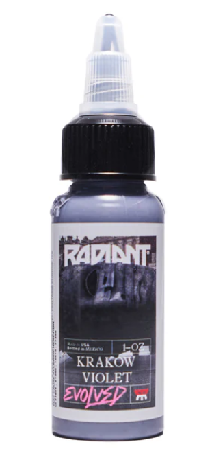 Radiant Colors - Evolved - Tattoo Farbe - Krakow Violet 30 ml