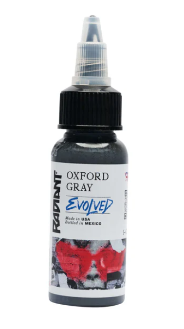 Radiant Colors - Evolved - Tattoo Farbe - Oxford Gray 30 ml