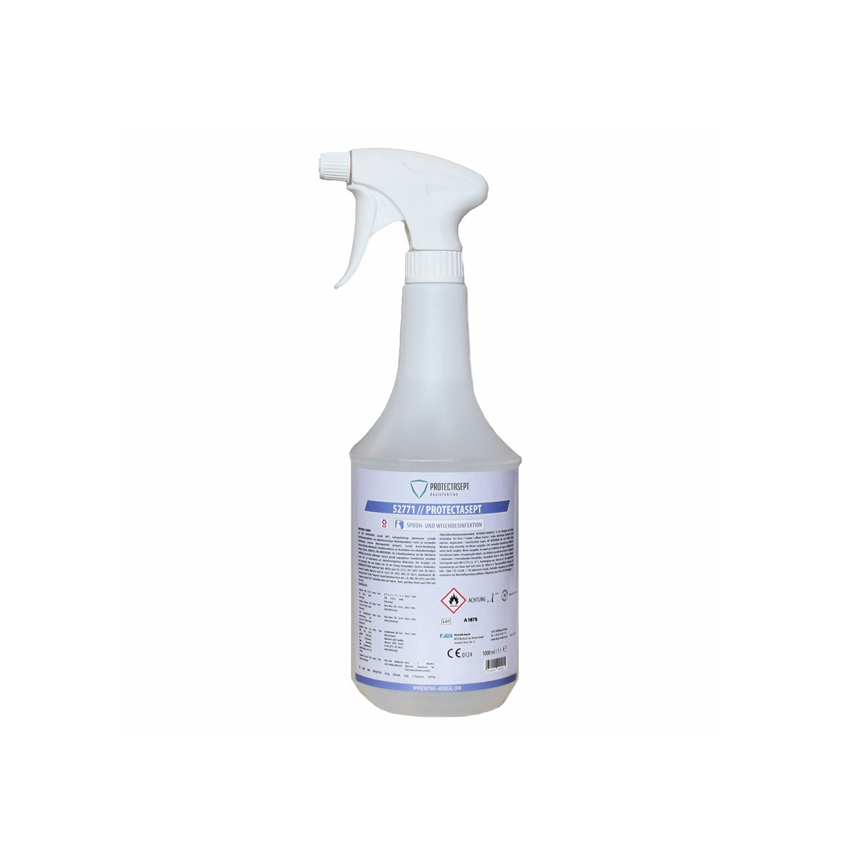 PROTECTASEPT - Sprüh- und Wischdesinfektion - Flower - 1000 ml
