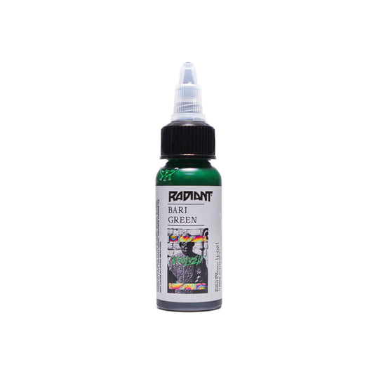 Radiant Colors - Evolved - Tattoo Farbe - Bari Green 30 ml