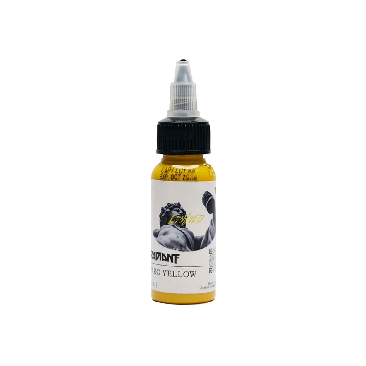 Radiant Colors - Evolved - Tattoo Farbe - Faro Yellow 30 ml