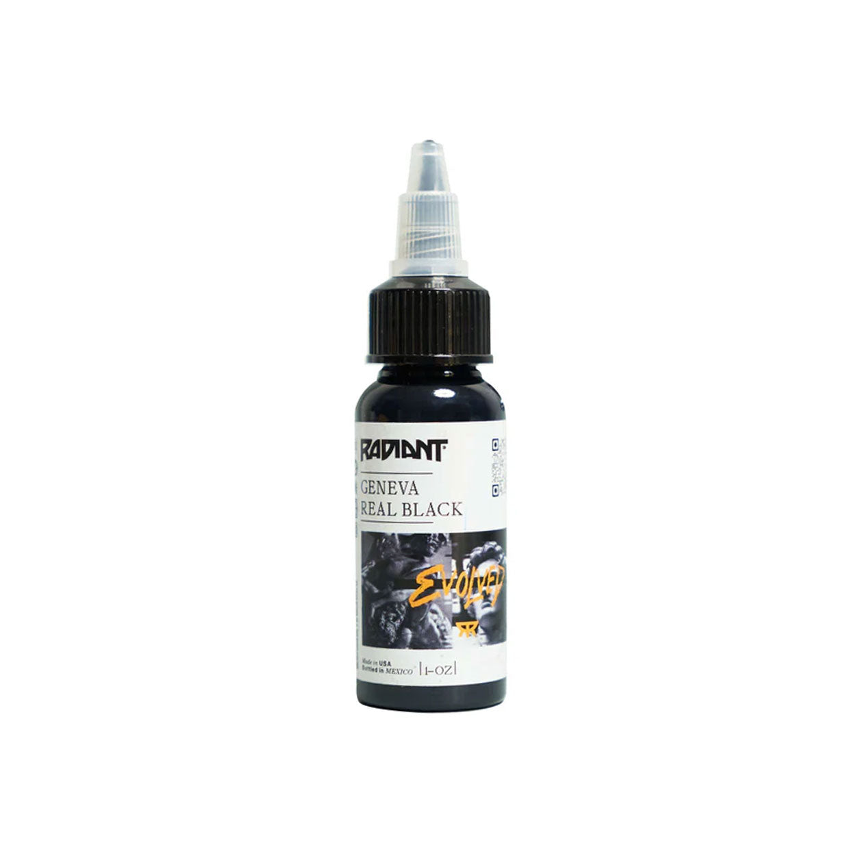 Radiant Colors - Evolved - Tattoo Farbe - Geneva Real Black