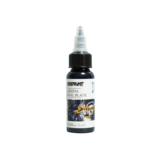 Radiant Colors - Evolved - Tattoo Farbe - Geneva Real Black