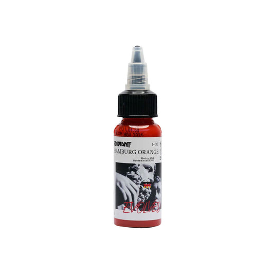 Radiant Colors - Evolved - Tattoo Farbe - Hamburg Orange 30 ml