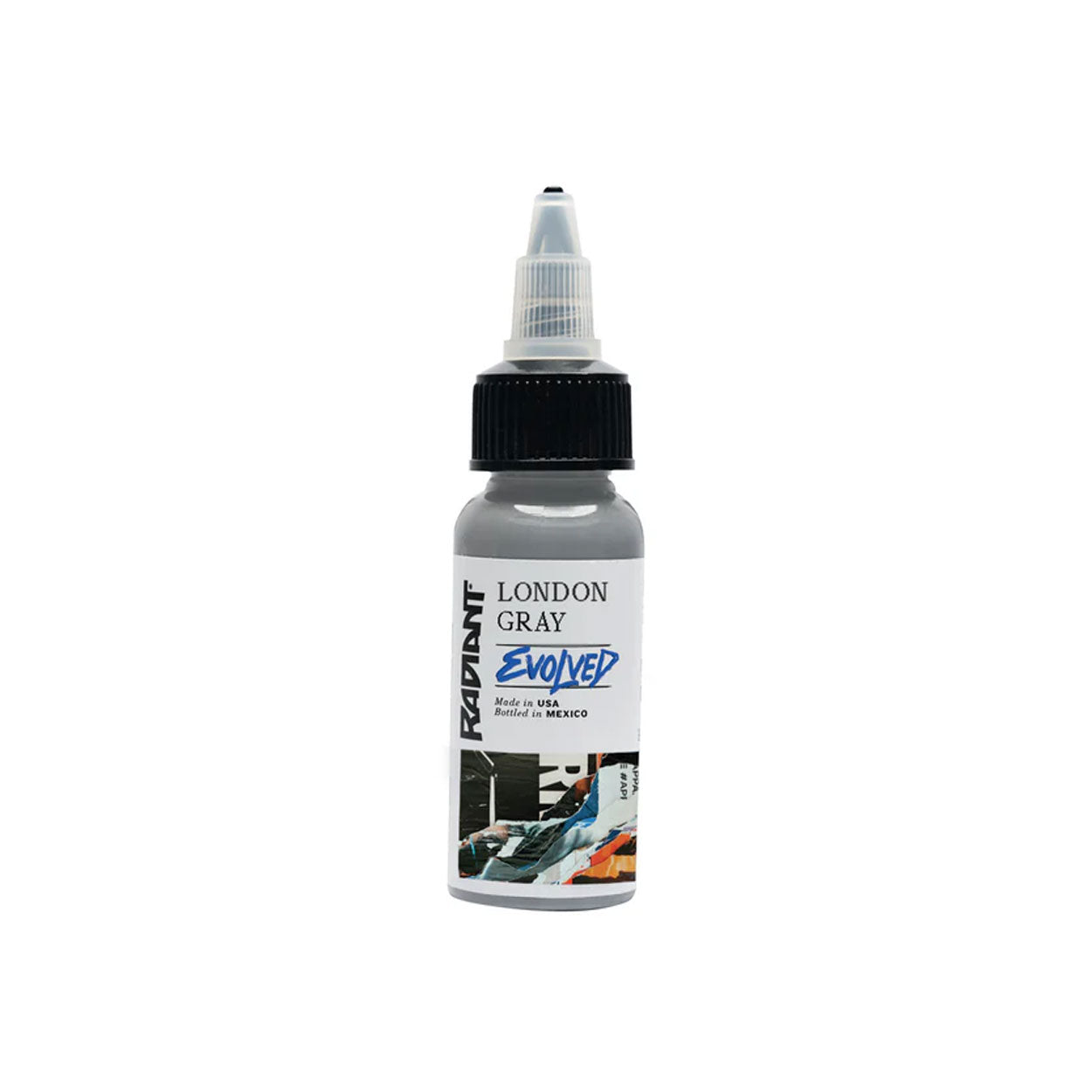 Radiant Colors - Evolved - Tattoo Farbe - London Gray 30 ml