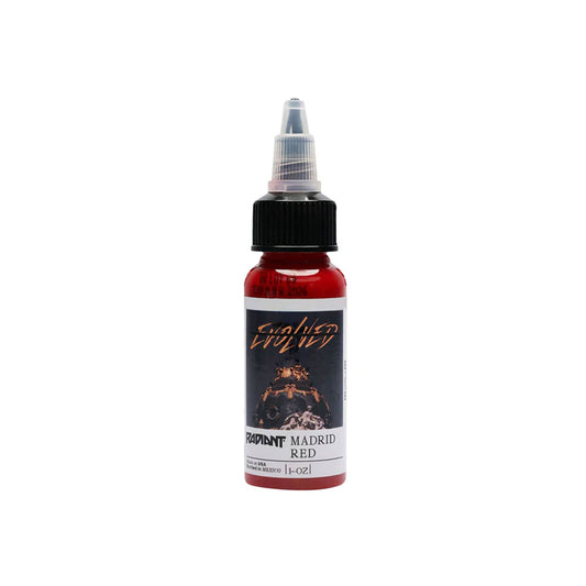 Radiant Colors - Evolved - Tattoo Farbe - Madrid Red 30 ml