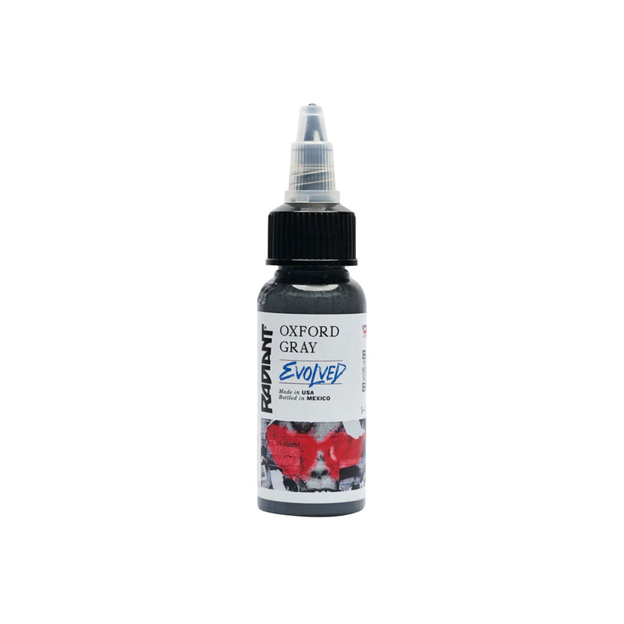 Radiant Colors - Evolved - Tattoo Farbe - Oxford Gray 30 ml