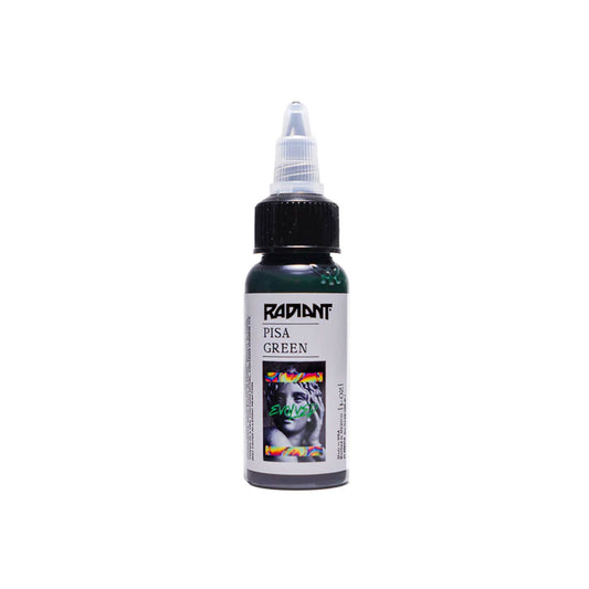 Radiant Colors - Evolved - Tattoo Farbe - Pisa Green 30 ml