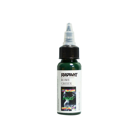 Radiant Colors - Evolved - Tattoo Farbe - Rome Green 30 ml