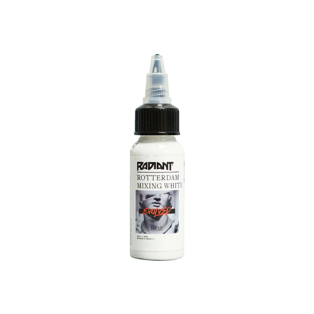 Radiant Colors - Evolved - Tattoo Farbe - Rotterdam Mixing White 30 ml