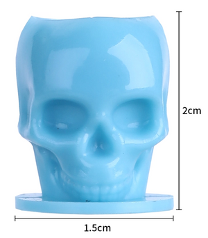 Skull Farbkappen - 200 Stück