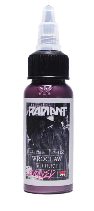 Radiant Colors - Evolved - Tattoo Farbe - Wroclaw Violet 30 ml