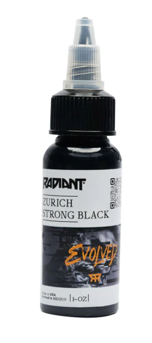 Radiant Colors - Evolved - Tattoo Farbe - Zurich Strong Black