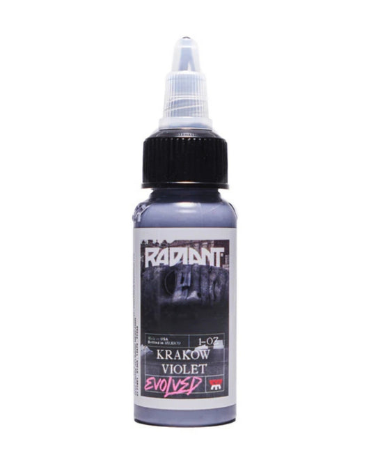 Radiant Colors - Evolved - Tattoo Farbe - Krakow Violet 30 ml