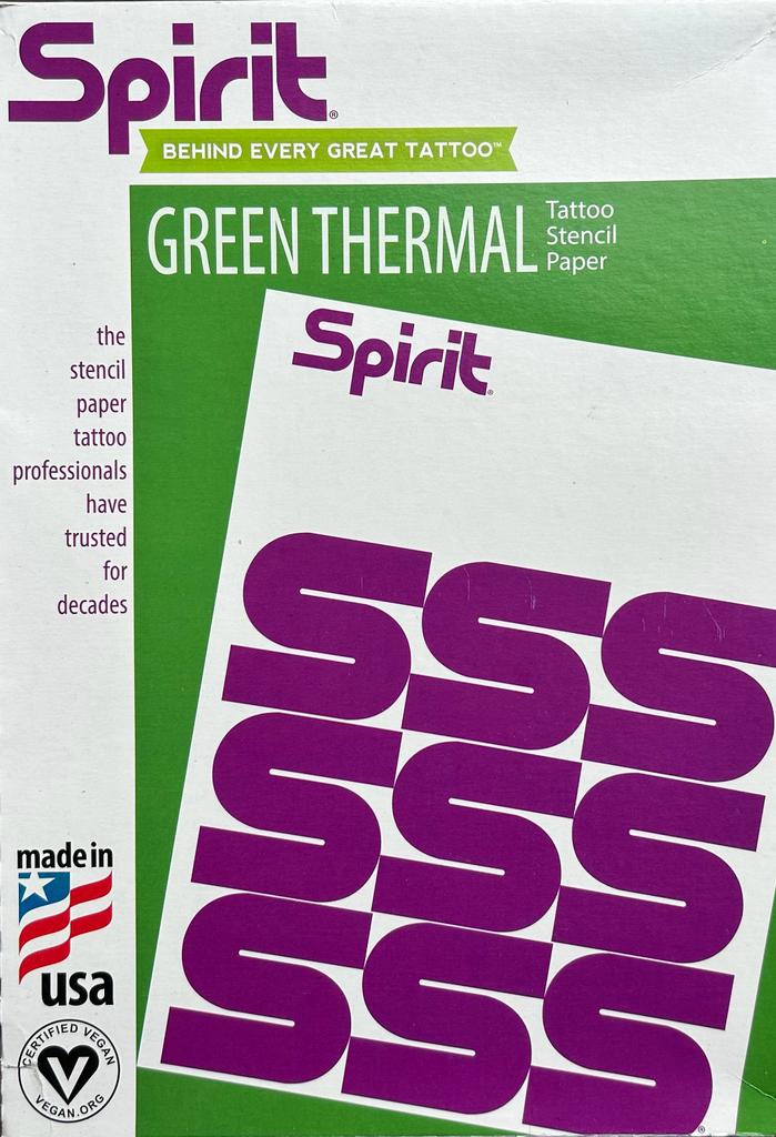 Spirit Green Termal Transfer Kağıdı